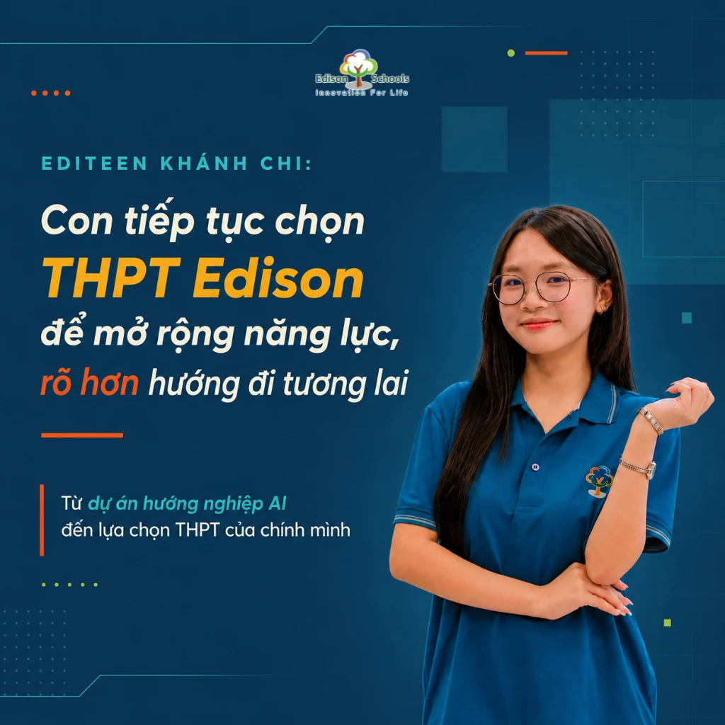 Học sinh Edison Phạm Thị Khánh Chi