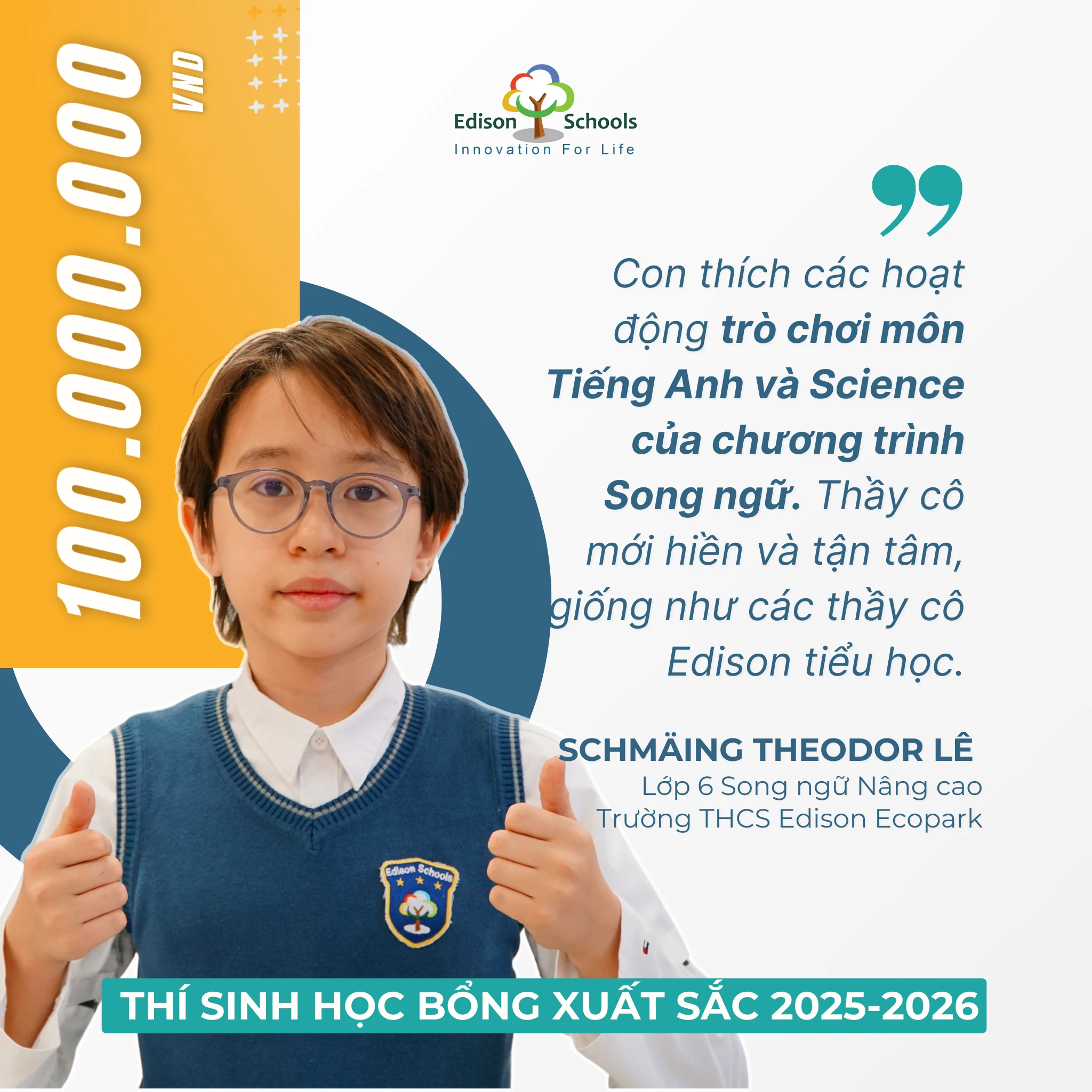 Hành trình Editeens đạt Học bổng Xuất sắc năm học 2025-2026 – Phần 3