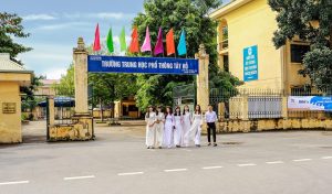 các trường thpt quận tây hồ