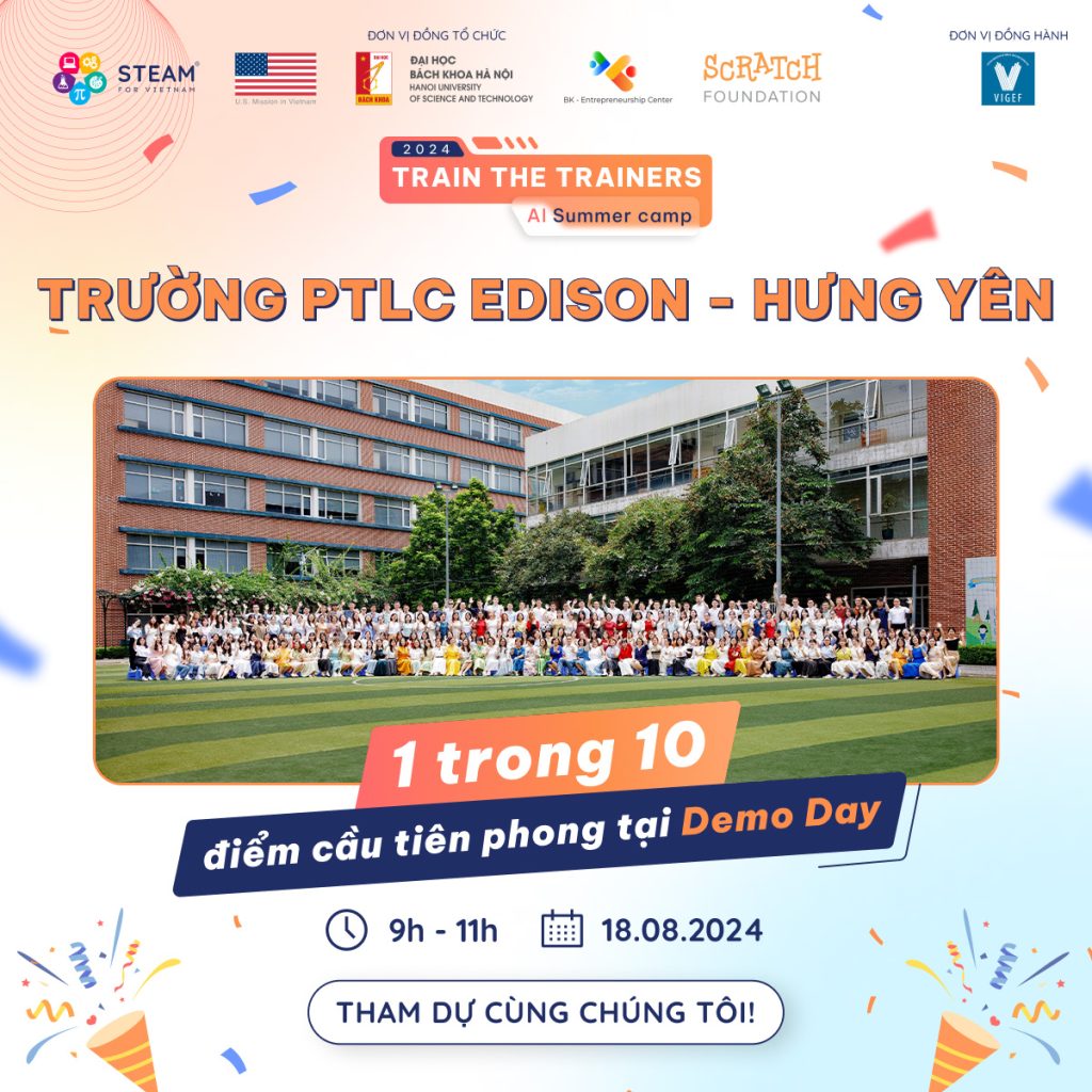 Train the Trainers 2024 – điểm cầu Edison Schools