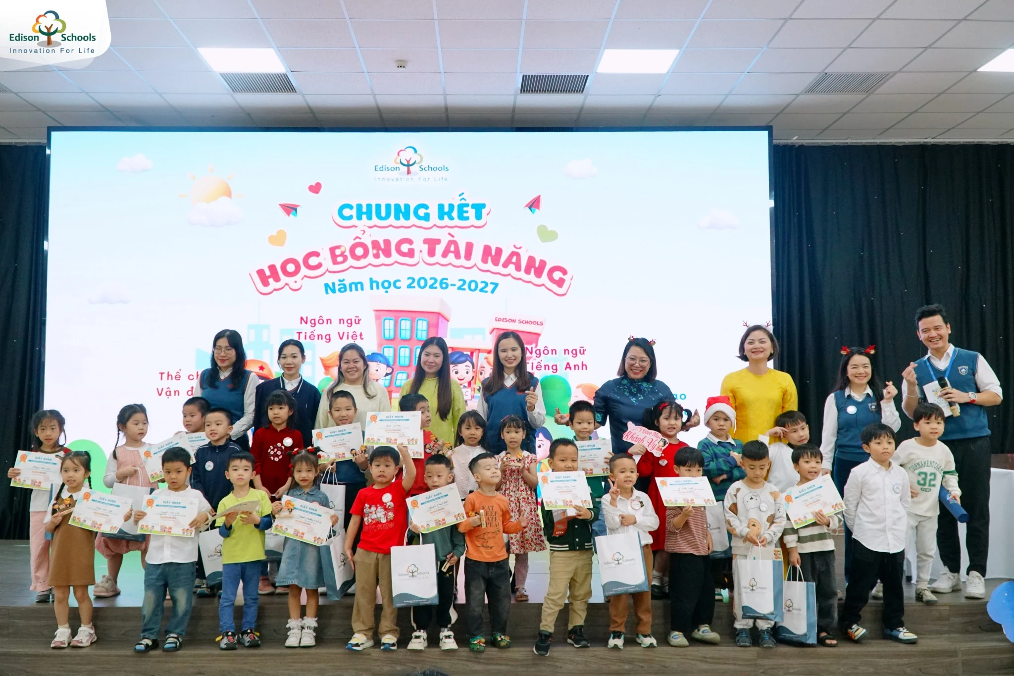 Vòng chung kết Học bổng Tài năng Edison – Hành trình của những sắc màu cá tính tự tin