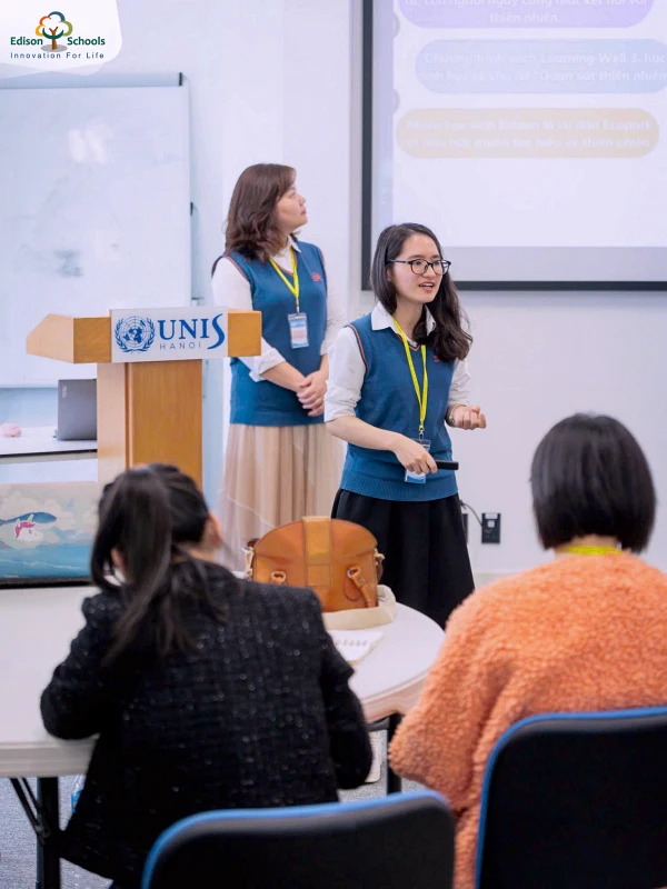 Giáo viên Edison Schools chia sẻ về SEL trong giáo dục tiểu học tại Learning Together Vietnam 2026